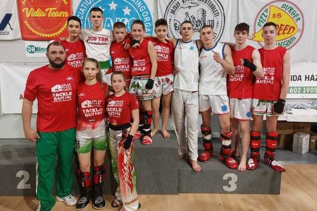 A Controll SE kick-box szakosztálya az Országos Diákolimpián