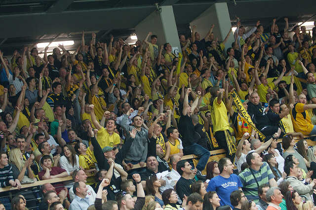 Falco-SZOVA KC Szombathely – Fortress Lami-Véd Körmend szurkolók