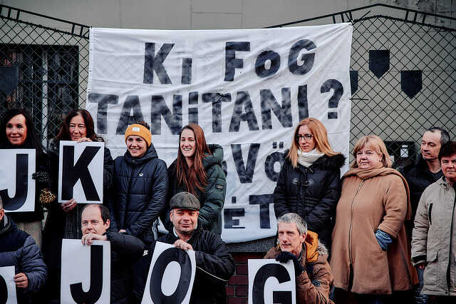 Polgári engedetlenség a Nagy Lajos Gimnáziumban