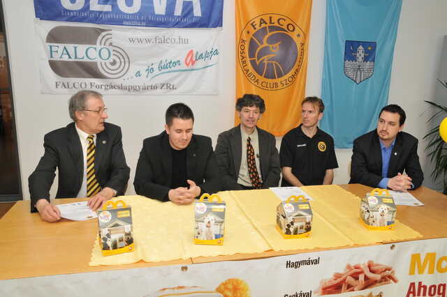 Falco KC - McDonald's sajtótájékoztató az Arena Savariában