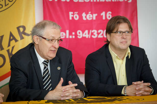 Falco Trend Optika KC Szombathely sajtótájékoztató