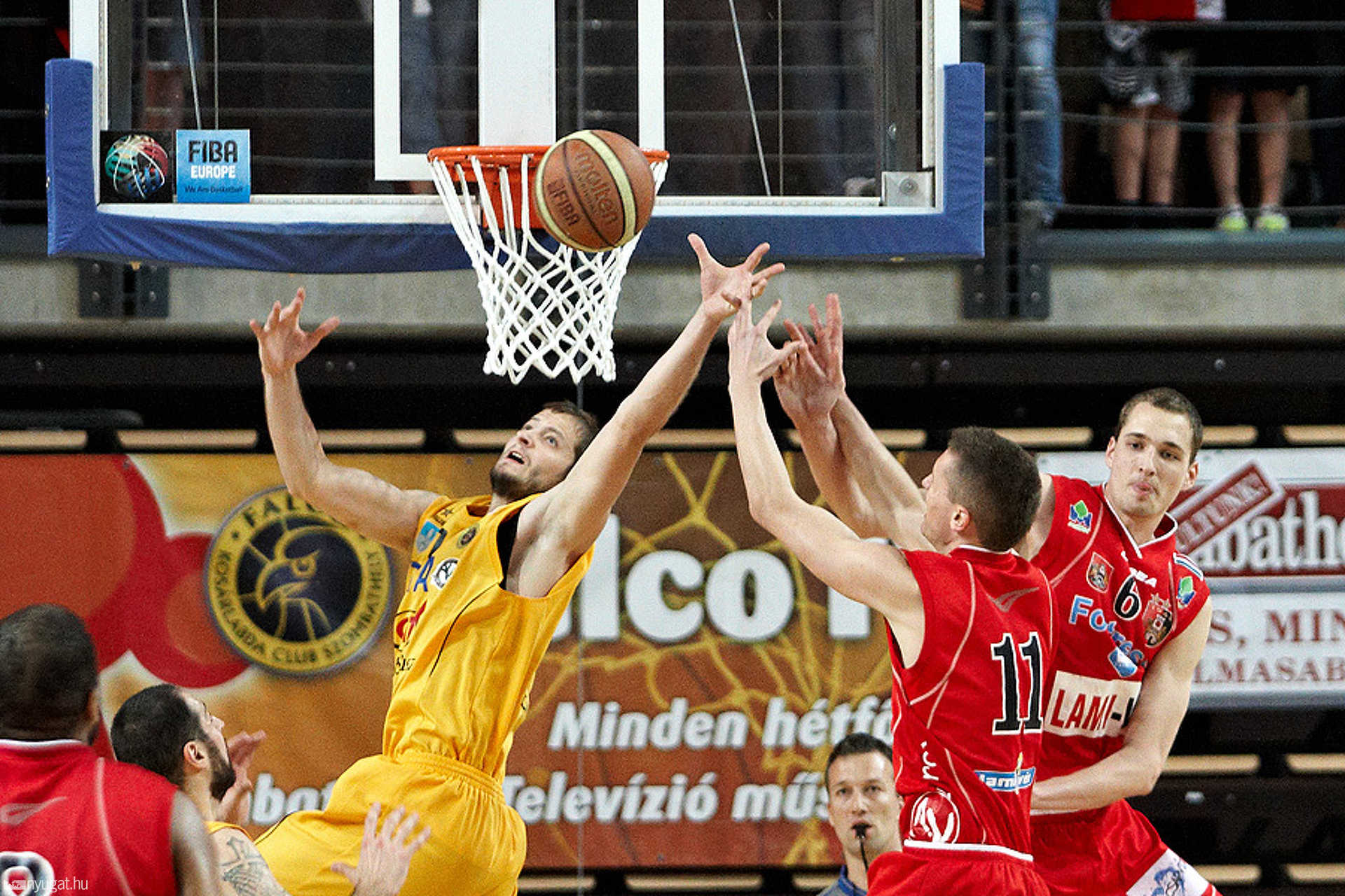 Falco-SZOVA KC Szombathely – Fortress Lami-Véd Körmend kosárlabda-mérkőzés