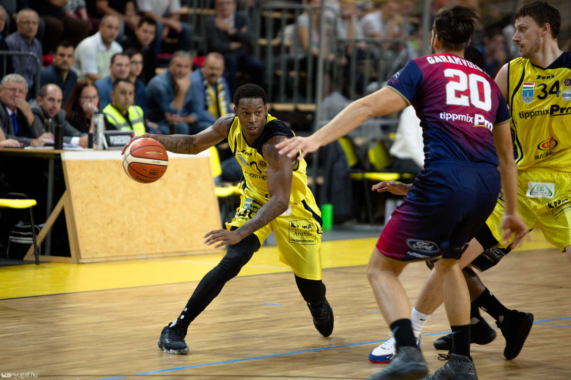 Falco KC Szombathely - Vasas Budapest NB I-es kosárlabamérkőzés