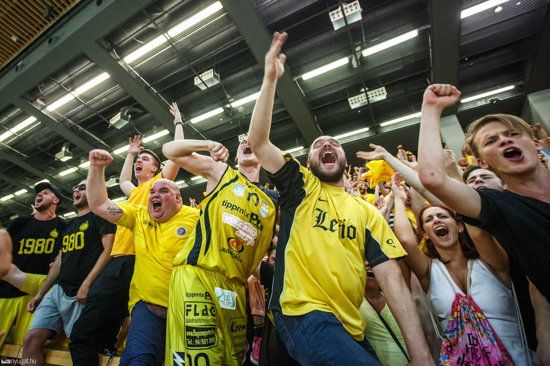 Ünneplés a Falco-Körmend után