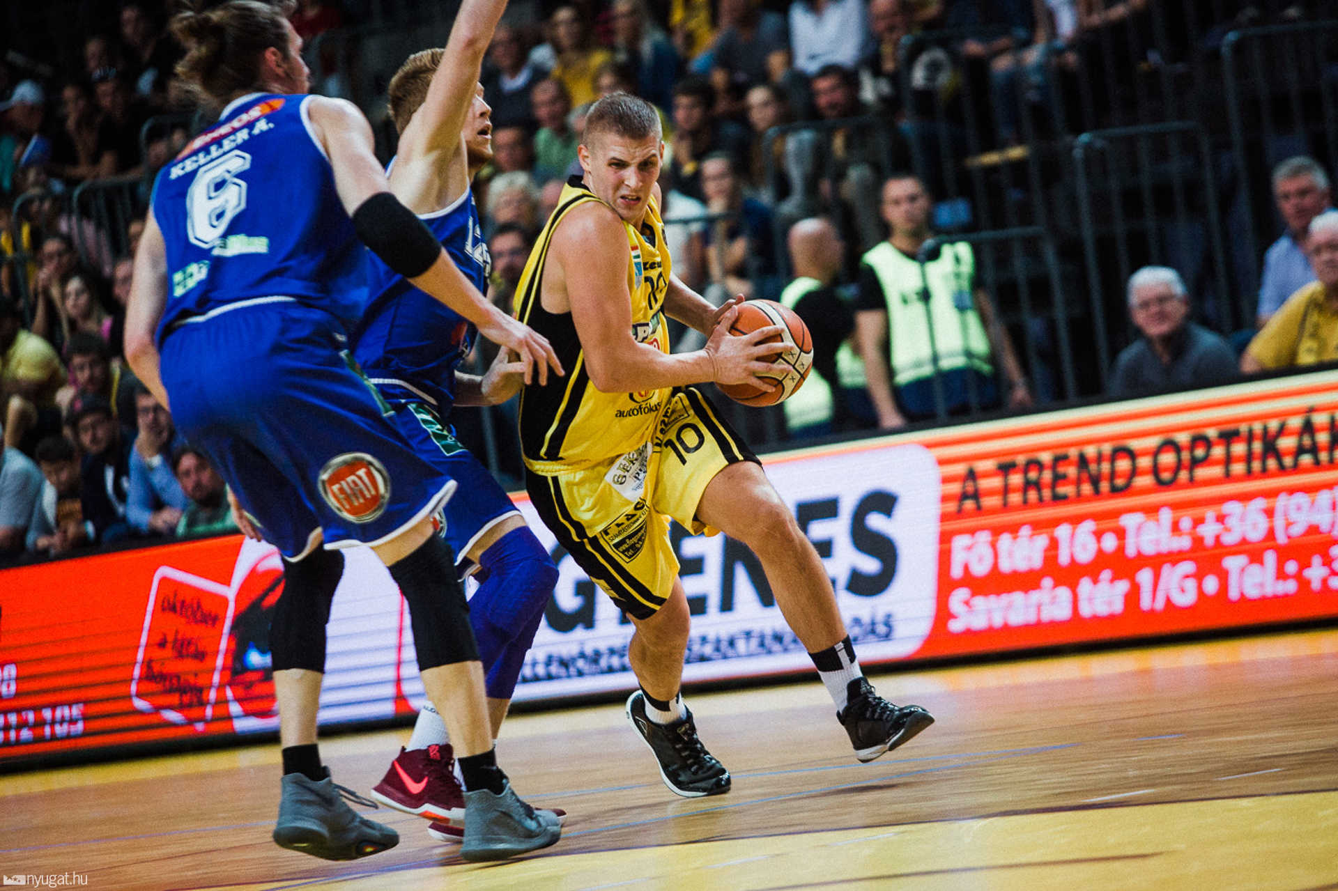 Falco-Vulcano Energia KC Szombathely - Alba Fehérvár kosárlabda-mérkőzés
