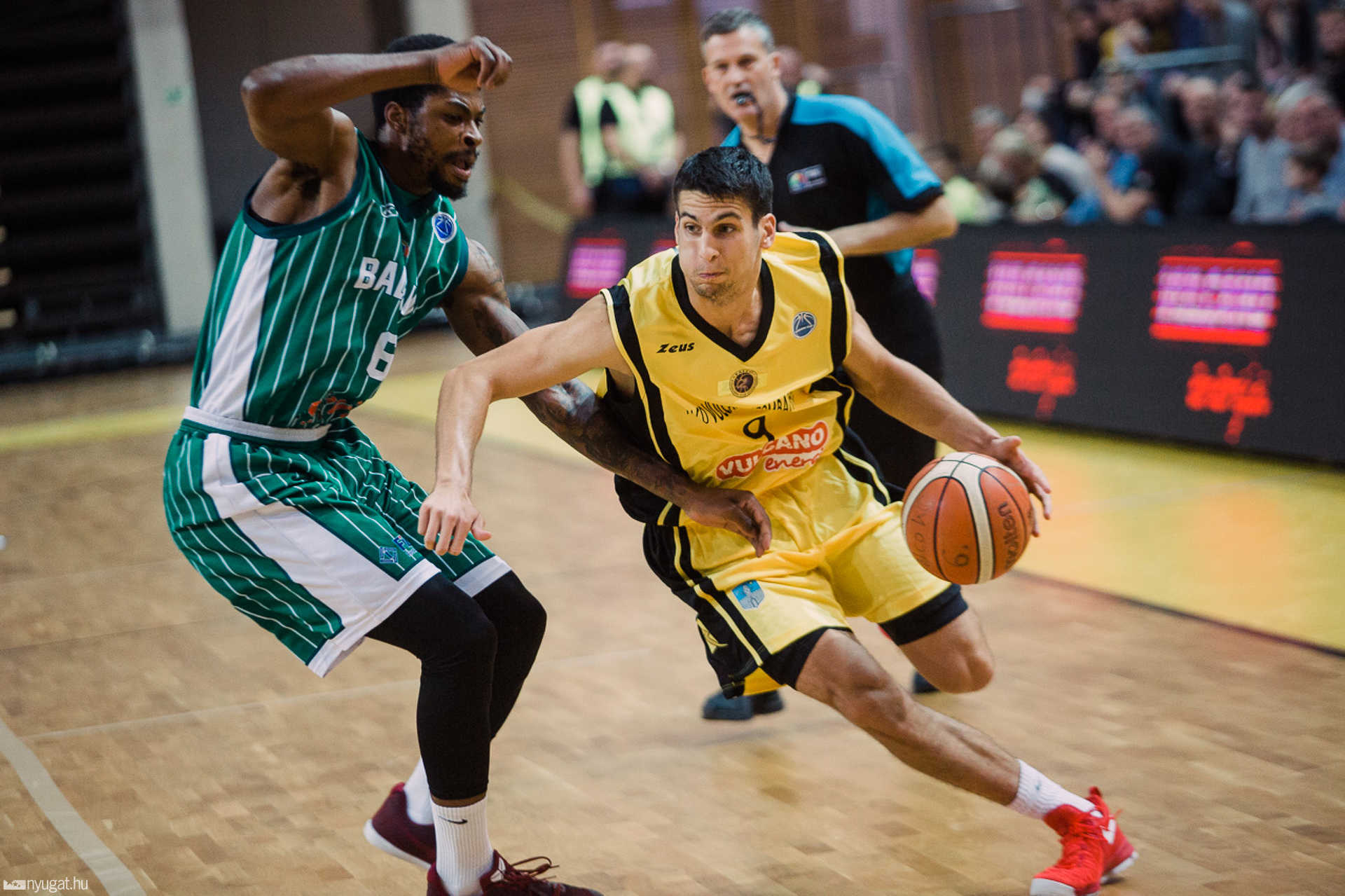 Falco-Vulcano Energia KC Szombathely - BC Balkan Botevgrad kosárlabda-mérkőzés