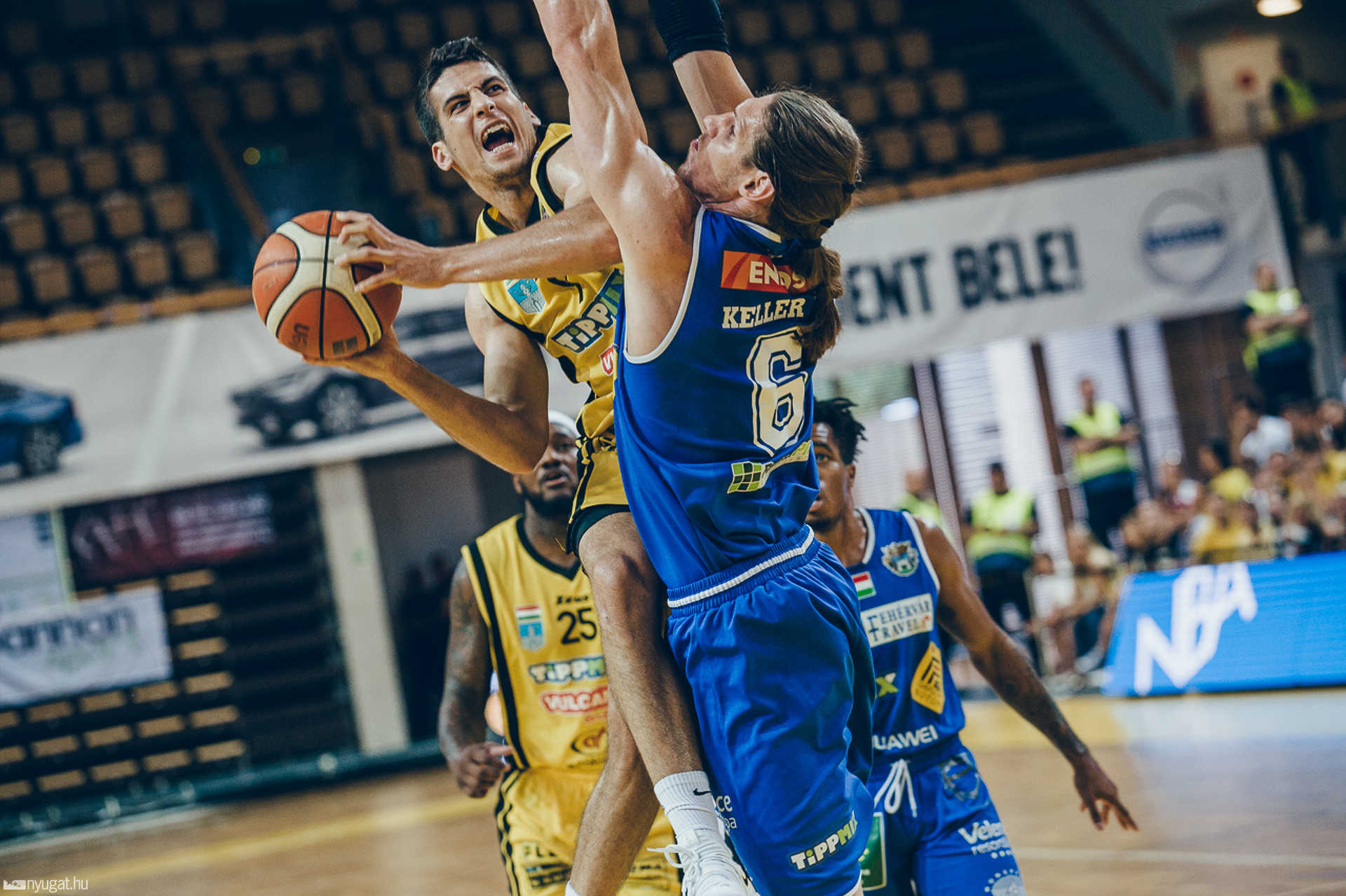 Falco-Vulcano Energia KC Szombathely - Alba Fehérvár kosárlabda elődöntő