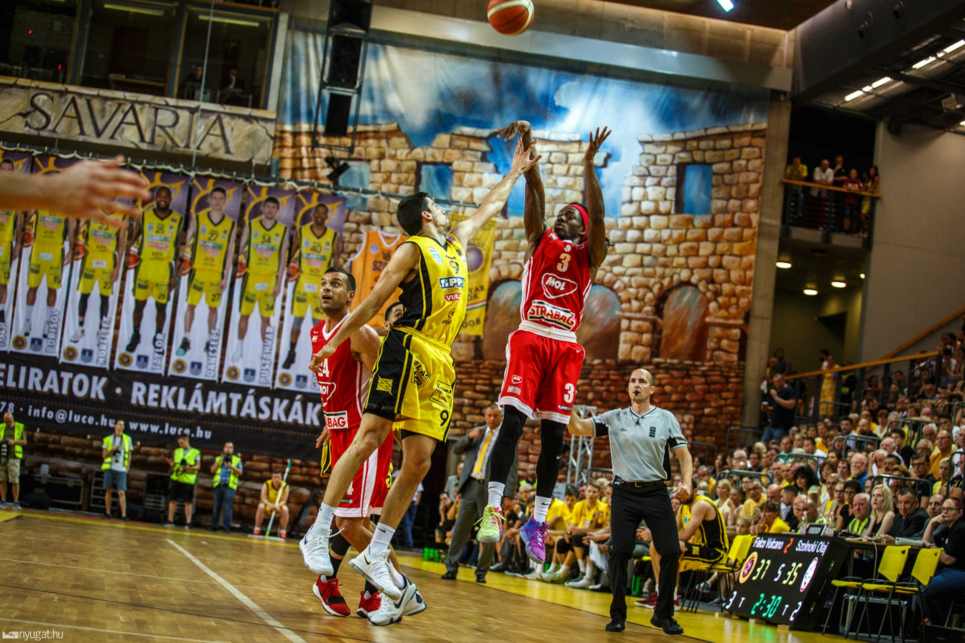 Falco-Vulcano Energia KC Szombathely - Szolnoki Olaj KK