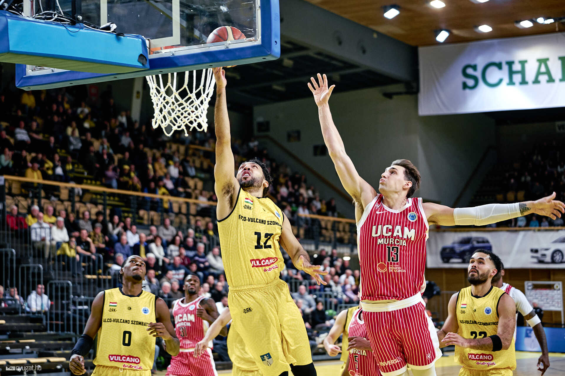 Falco-Vulcano - Murcia FIBA Europe Cup férfi kosárlabda-mérkőzés