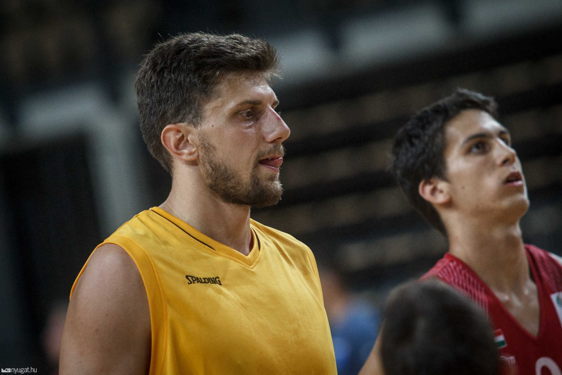 Milan Majsztorovics a Falco edzésén