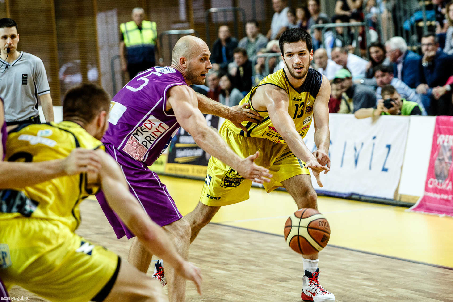 Falco KC Szombathely – KTE-Duna Aszfalt NB I-es kosárlabda-mérkőzés