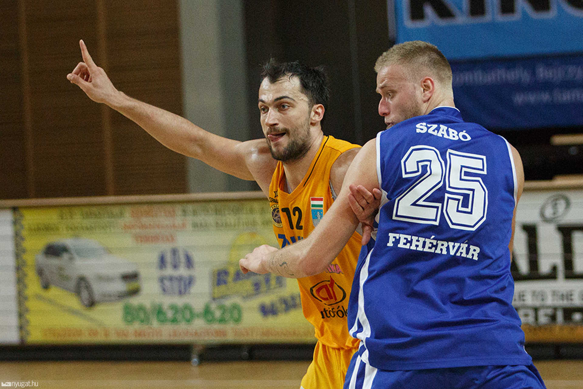 SZOVA-Trend Optika KC Szombathely – Alba Fehérvár NB I-es kosárlabda-mérkőzés