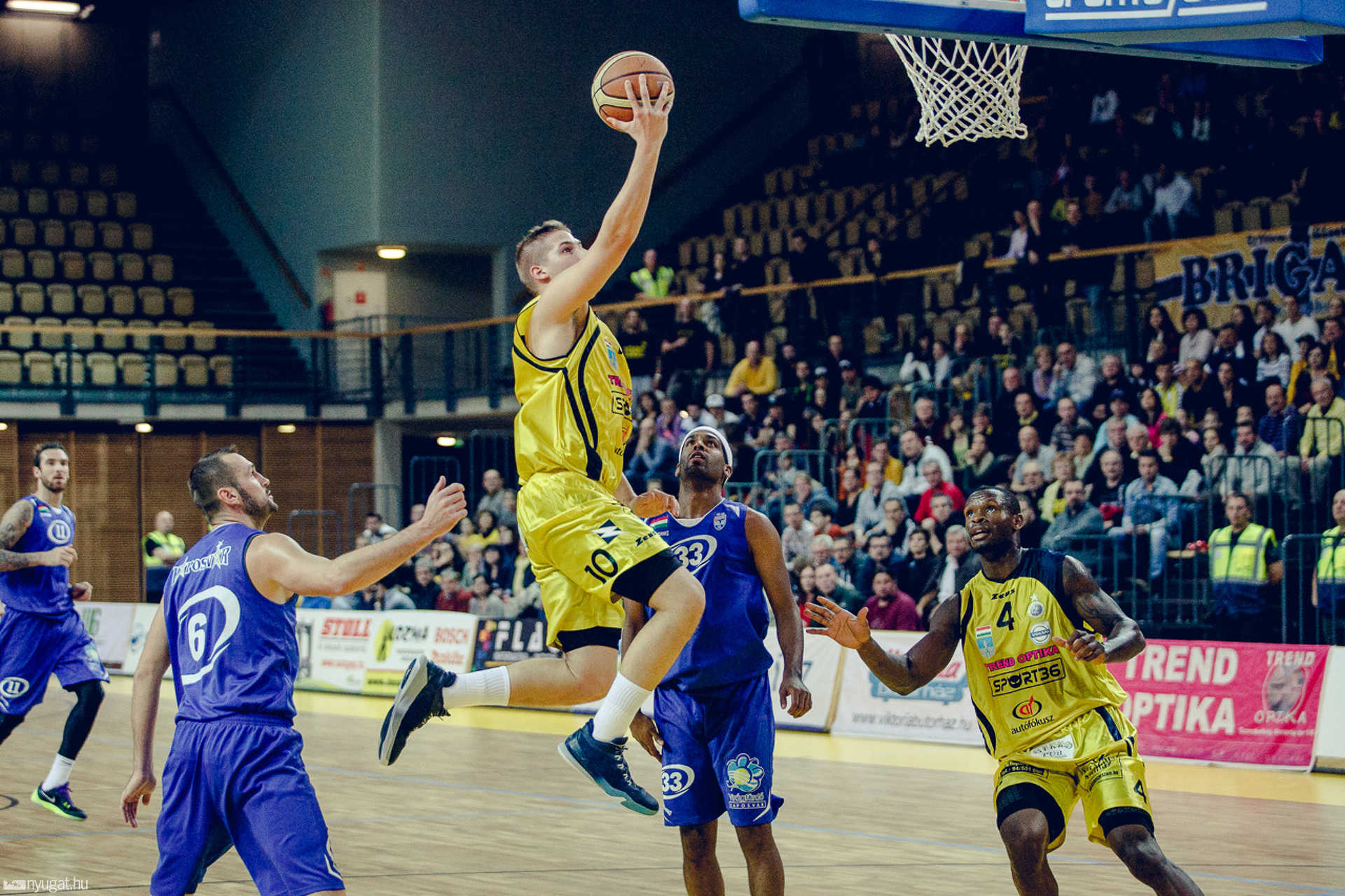 Falco KC Szombathely - Kaposvári KK NB I-es kosárlabda-mérkőzés