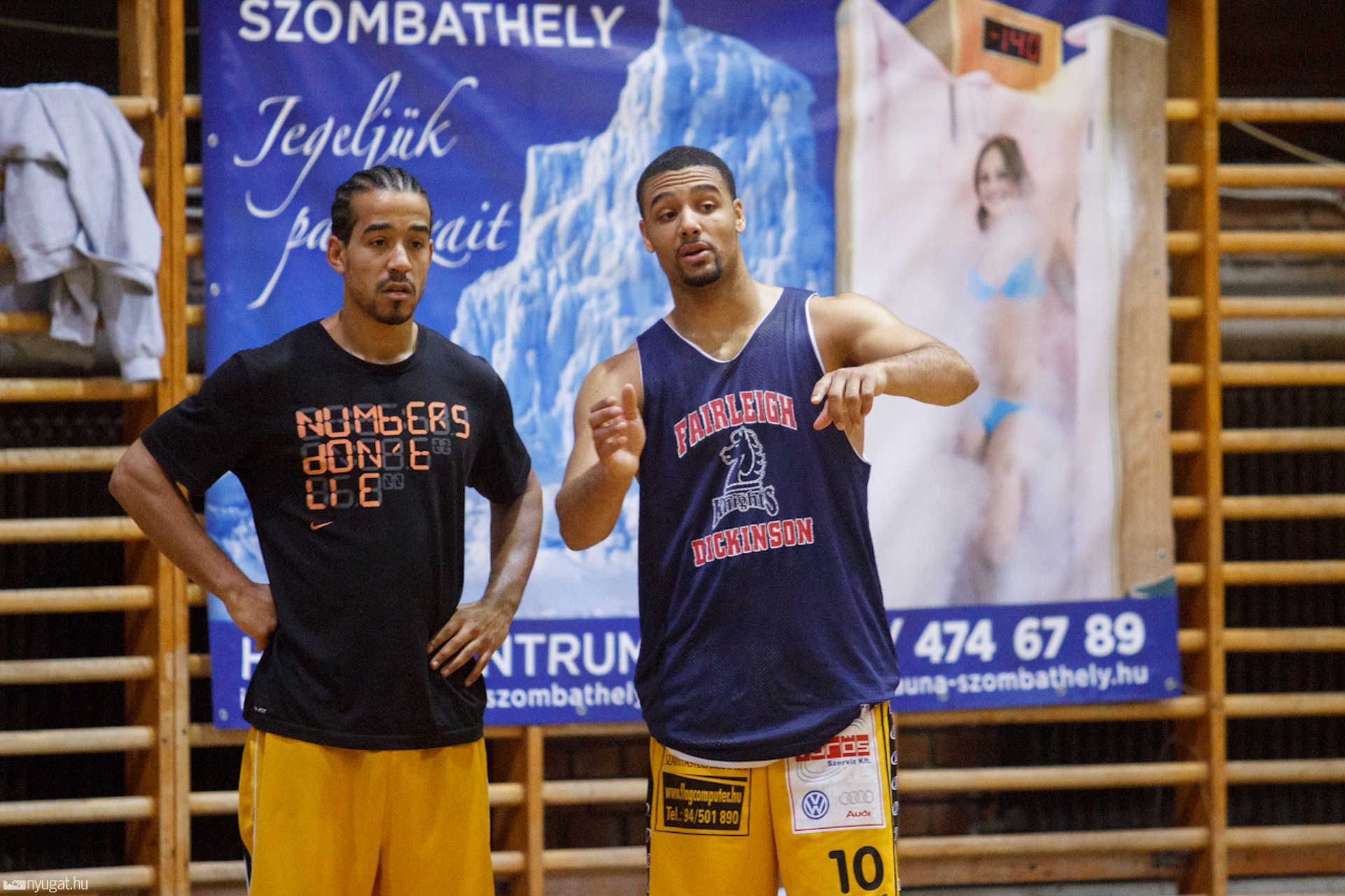 Justin Robinson első Falcós edzése