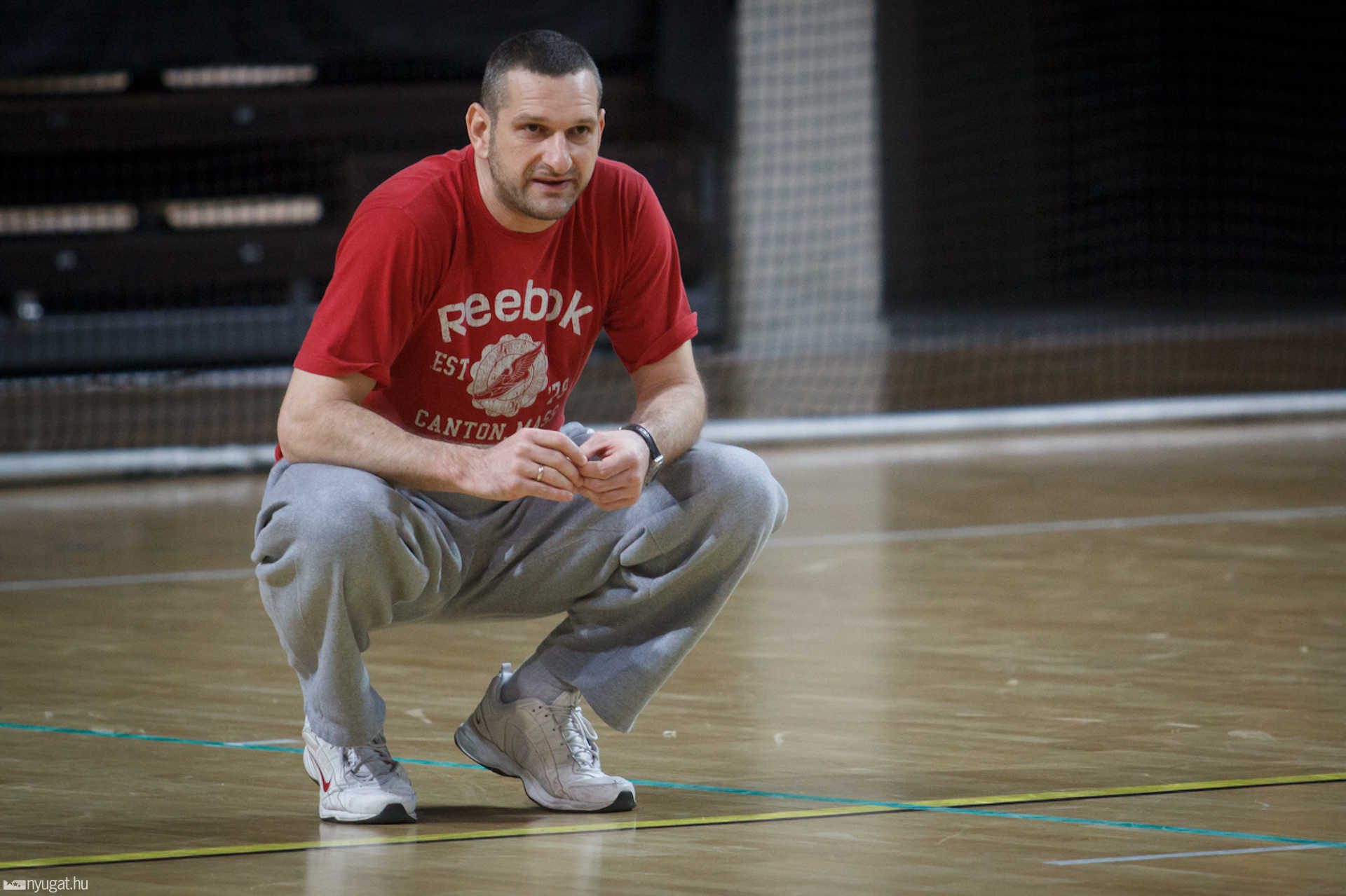 Andjelko Mandics megtartotta első Falcós edzését